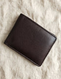 Noir Pebble Bifold - Dark Brown