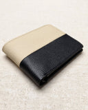 Premium Two-Tone Leather Bi-Fold Wallet