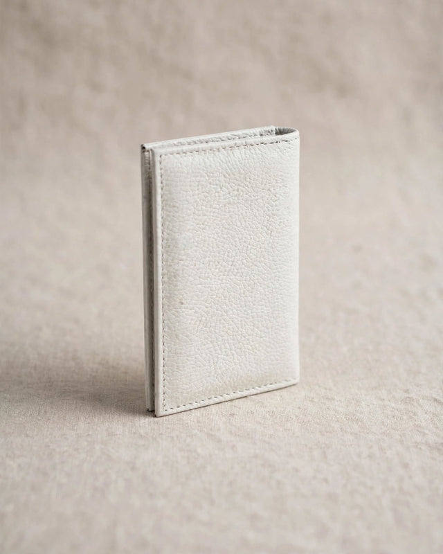 Luxury Pebbled Leather Bifold Wallet